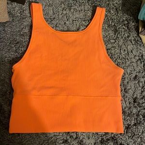 Lululemon power pivot ribbed tank!